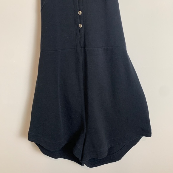 NWT FP Free People Beach Free-est Kaelyn Backless Romper Black M - Picture 6 of 9